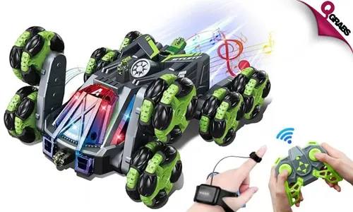 Radio Control Stunt Car for Kids!